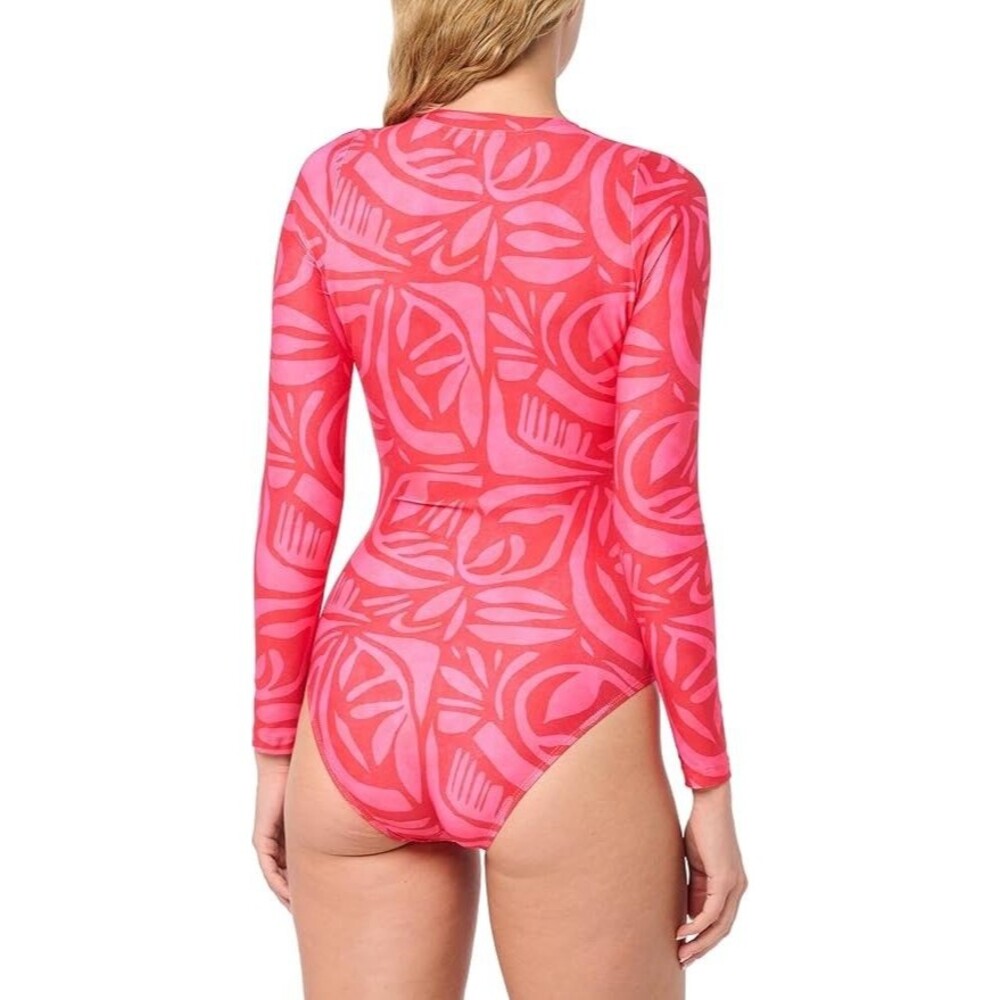 NWT $112‎ Next By Athena size XL Long Sleeve Zip One Piece Swimsuit Scuba Resort - Picture 2 of 16